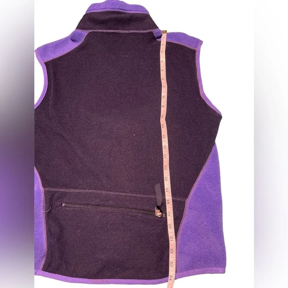 PATAGONIA women’s purple/black vest. Size M - Picture 11 of 11